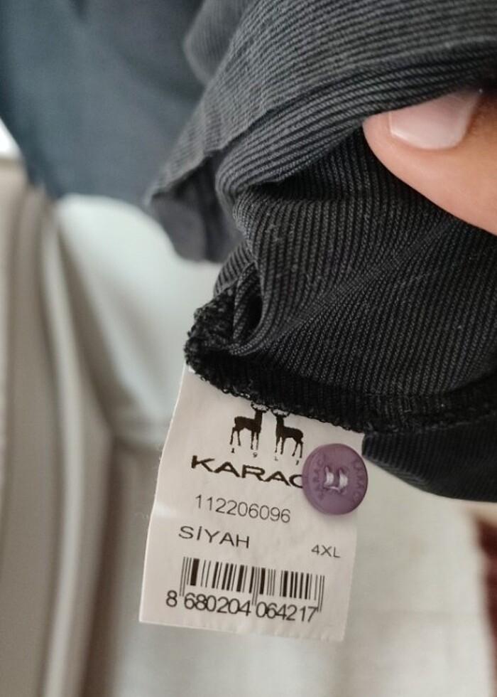 Karaca marka erkek polo yaka tişört  - Görsel 3