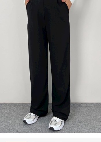 Kumaş Cırtlı Pantolon - Görsel 3