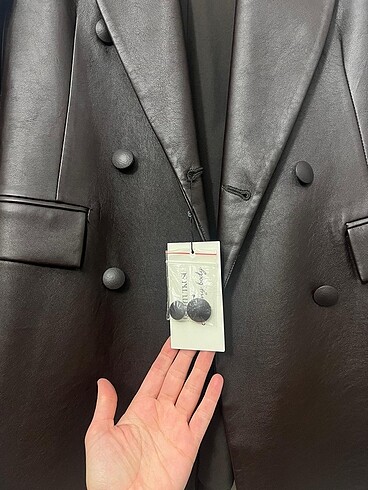 xs Beden Adil Işık deri ceket
