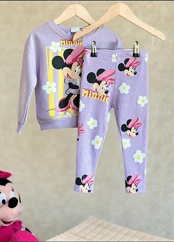 Zara ZARA MİNNİE MOUSE ALT-ÜST TAKIM