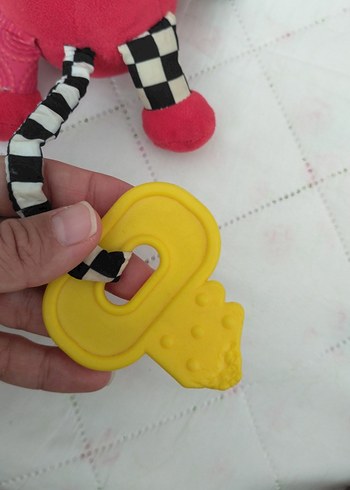 Beden Renkli Köpek Diş Kaşıyıcı ve Çıngırak Oyuncak