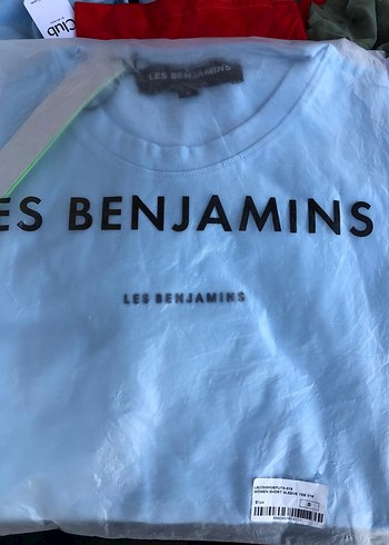 Les Benjamins Mavi Baskılı Tişört