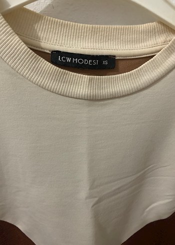 LC Waikiki Kadın Kahverengi Uzun Kollu Sweatshirt