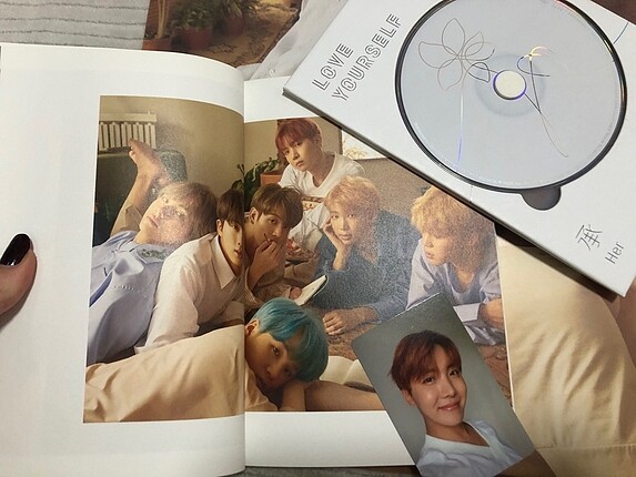  BTS LOVE YOURSELF ALBÜM/CD pc+poster