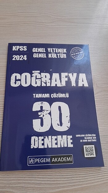 Kpss pegem coğrafya 30lu deneme