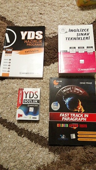 Yds hazırlık kitapları 