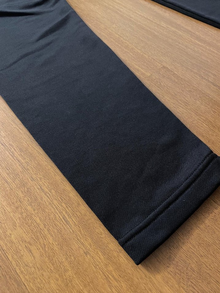 Erkek Siyah Fermuarlı Streetwear Eşofman Altı - Görsel 2