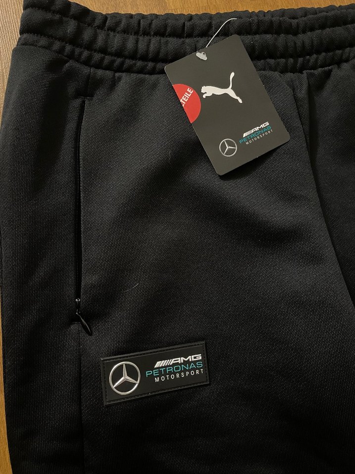 Erkek Siyah Fermuarlı Streetwear Eşofman Altı - Görsel 4