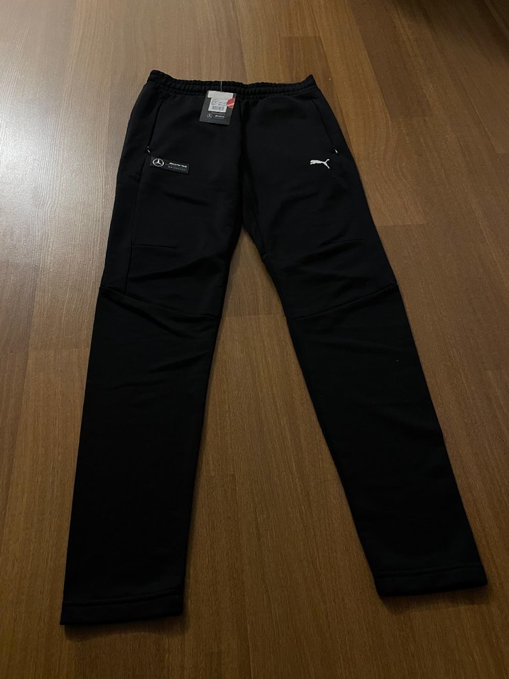 Erkek Siyah Fermuarlı Streetwear Eşofman Altı - Görsel 5