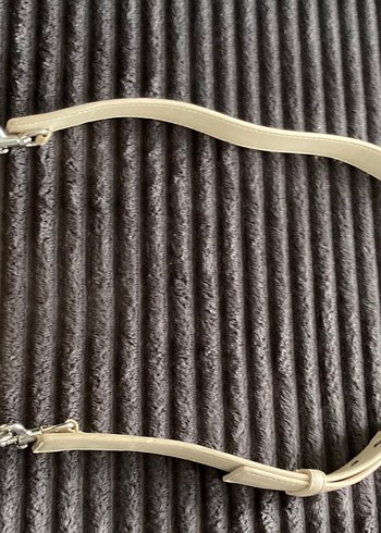 Mango Bej Deri Kadın Çanta - Görsel 3