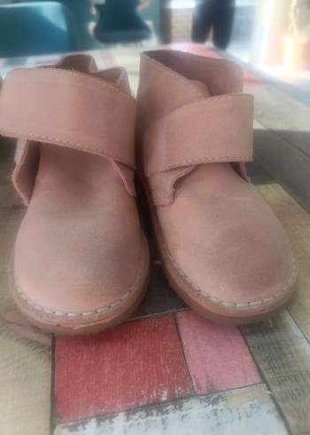 Kız Bebek Bej Süet İlk Adım Ayakkabısı - Görsel 2