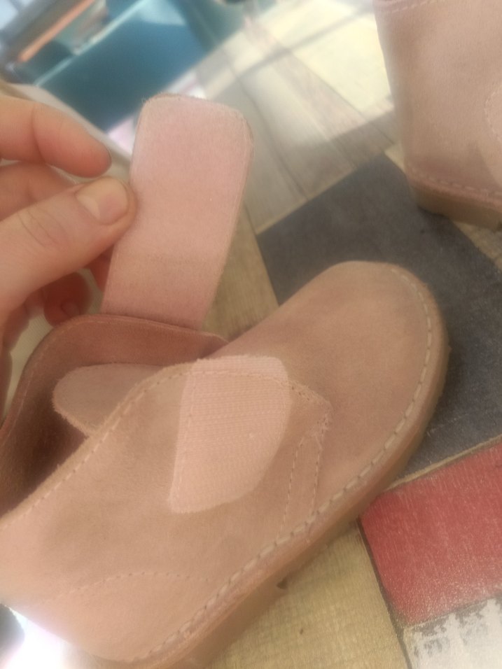 Kız Bebek Bej Süet İlk Adım Ayakkabısı - Görsel 3