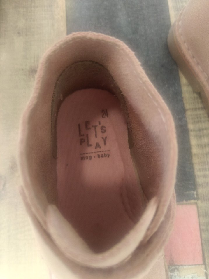 Kız Bebek Bej Süet İlk Adım Ayakkabısı - Görsel 4