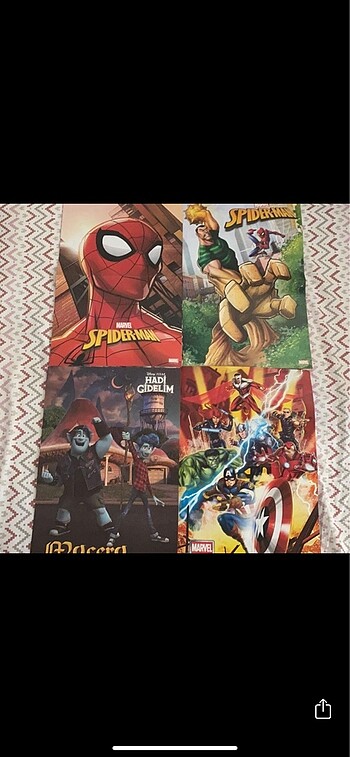 Marvel disney posterler