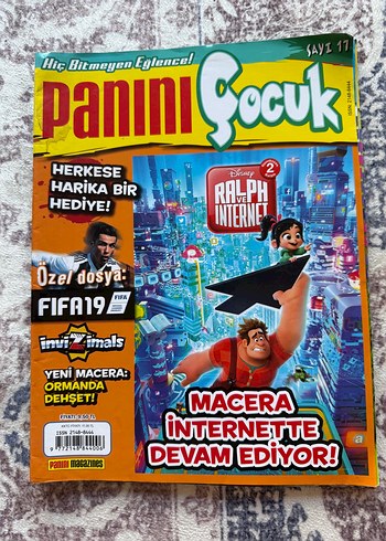 Panini Çocuk Sayı 17 - Macera İnternette Devam Ediyor