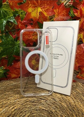 iPhone 11-13-14-15-PRO-PRO MAX ŞEFFAF MAGSAFE KAPAK 