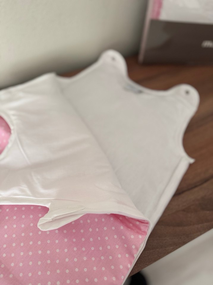 Marie Claire Pembe Pamuk Bebek Uyku Tulumu - Görsel 4