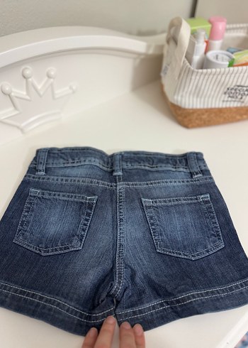 Lacivert Mini Denim Dar Kesim Jean - Görsel 4