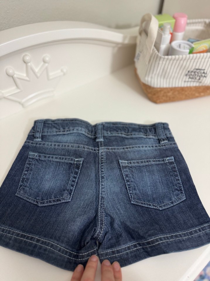 Lacivert Mini Denim Dar Kesim Jean - Görsel 4