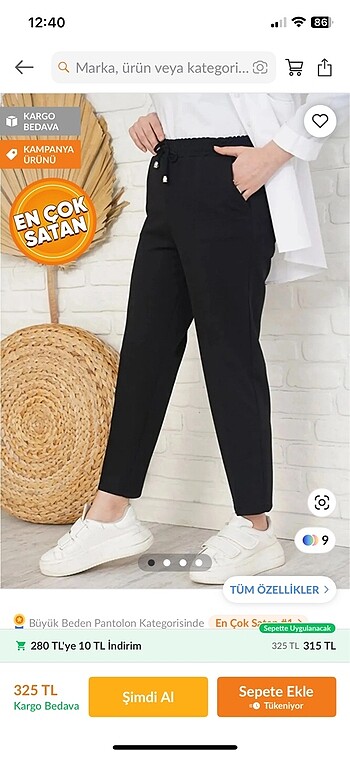 Havuç paça pantolon