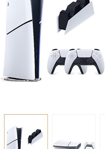 Sony PlayStation 5 Oyun Konsolu ve 2 Kontrolcü
