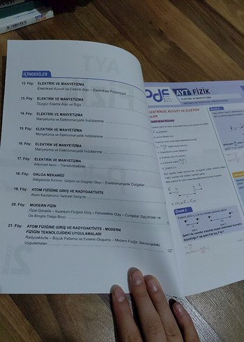 AYT Fizik Öğretmen Kitabı 2.modül - Görsel 4