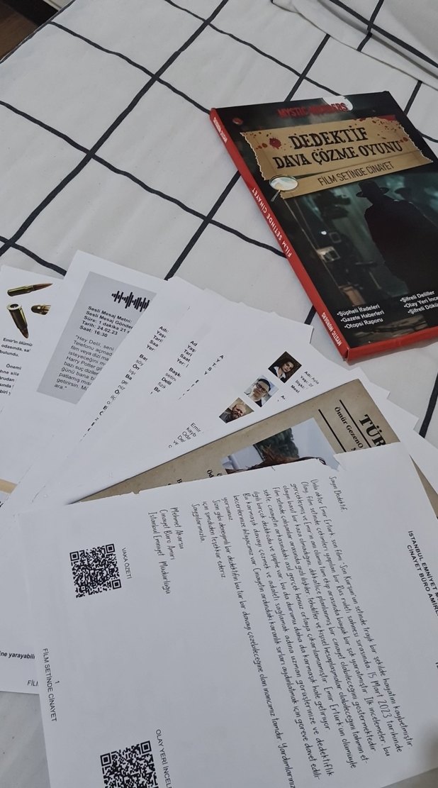 Dedektif Dava Çözme Oyunu - Film Setinde Cinayet - Görsel 3