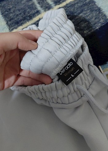 Gri Kadın Eşofman Altı - Görsel 4