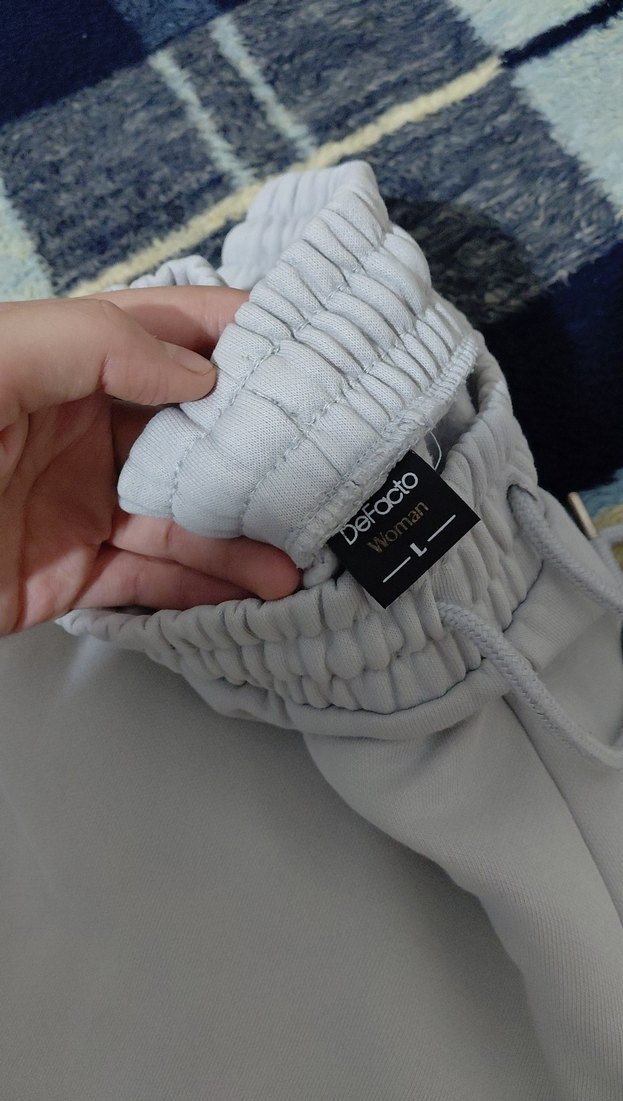 Gri Kadın Eşofman Altı - Görsel 4