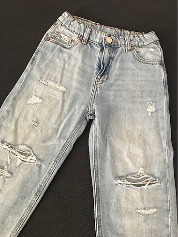 Zara ORJ. ZARA UNISEX ÇOCUK YIRTIK BALON JEAN