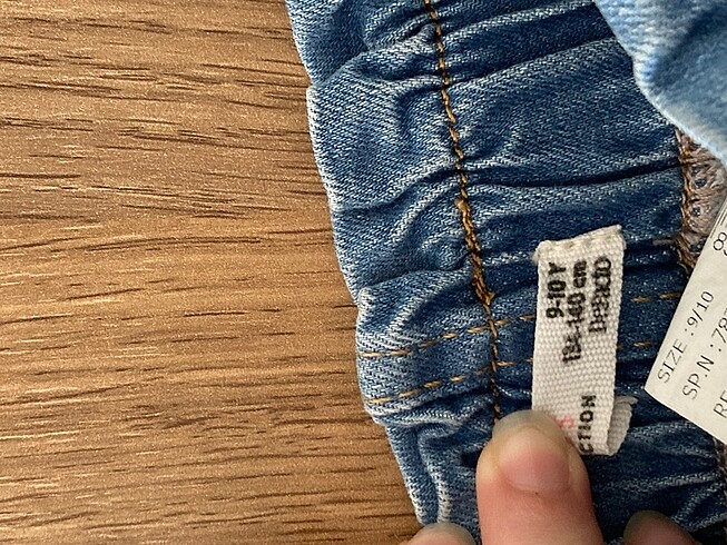 9 Yaş Beden Kız çocuk kot etek 9/10