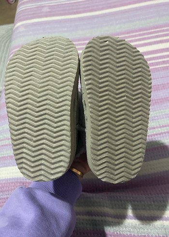 Gri bebek panduf - Görsel 2