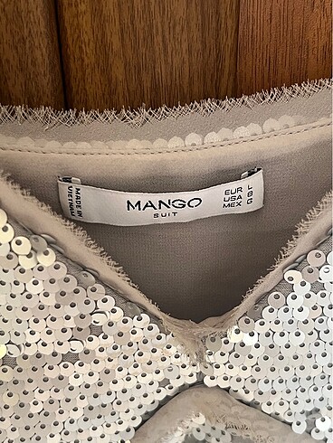 l Beden MANGO Pul Payetli Elbise