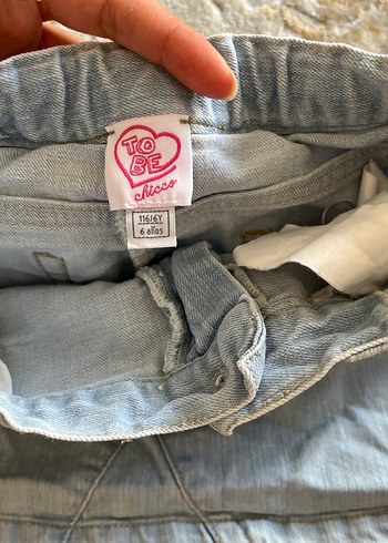 Chicco 5/6 yaş Denim Mini Etek - Görsel 2