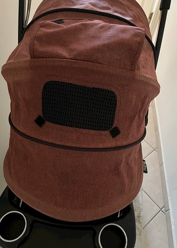 Kahverengi Bordo  Bebek Arabası Elden teslimat - Görsel 6