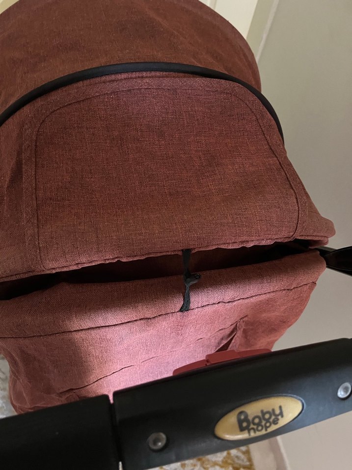 Kahverengi Bordo  Bebek Arabası Elden teslimat - Görsel 3