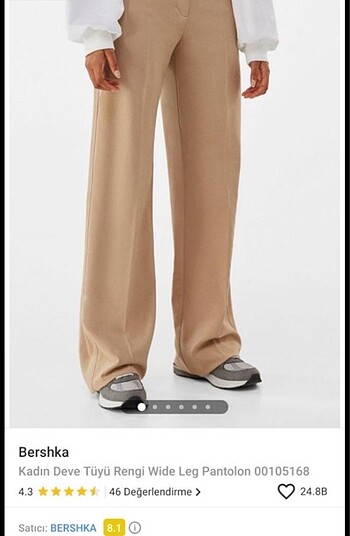 Bershka L beden pantolon