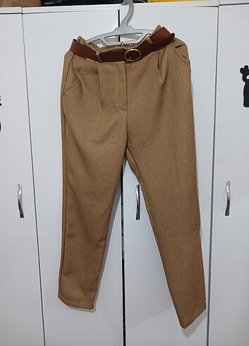 Kemerli pantolon 