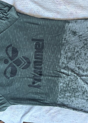 Hummel Gri Desenli Hamile Tişörtü