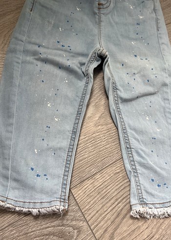 LC Waikiki Erkek Çocuk Mavi Bağcıklı Bol Kesim Kot Pantolon
