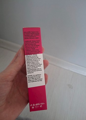 Axwell Şeffaf Kaş Sabitleyici - Görsel 2