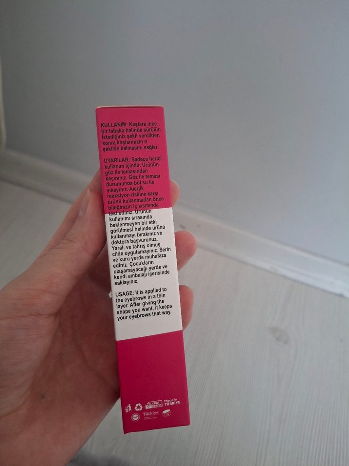 Axwell Şeffaf Kaş Sabitleyici - Görsel 2