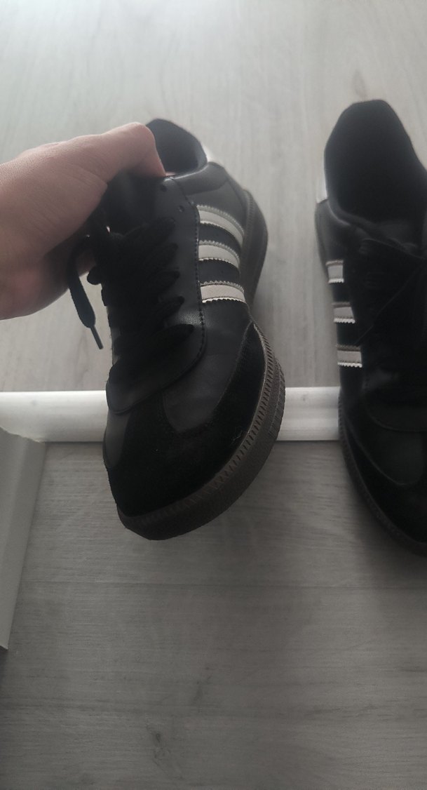 Siyah Kadın Spor Stiletto Topuklu Sneakers - Görsel 3