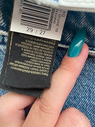 27 Beden mavi Renk mavi jean