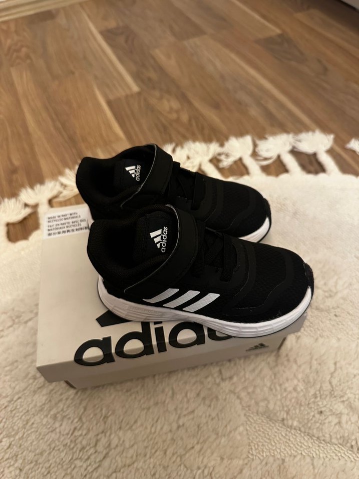 Erkek bebek Siyah Adidas Spor Ayakkabı - Görsel 2