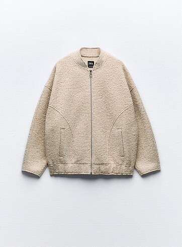 Zara Buklet Oversize Bomber Ceket