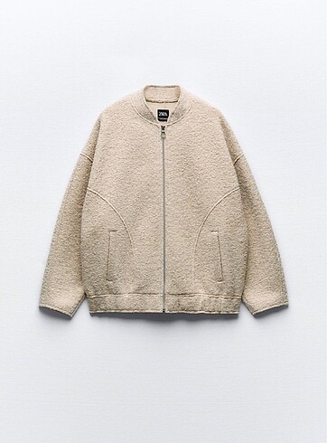 Zara Oversize Buklet Bomber Ceket