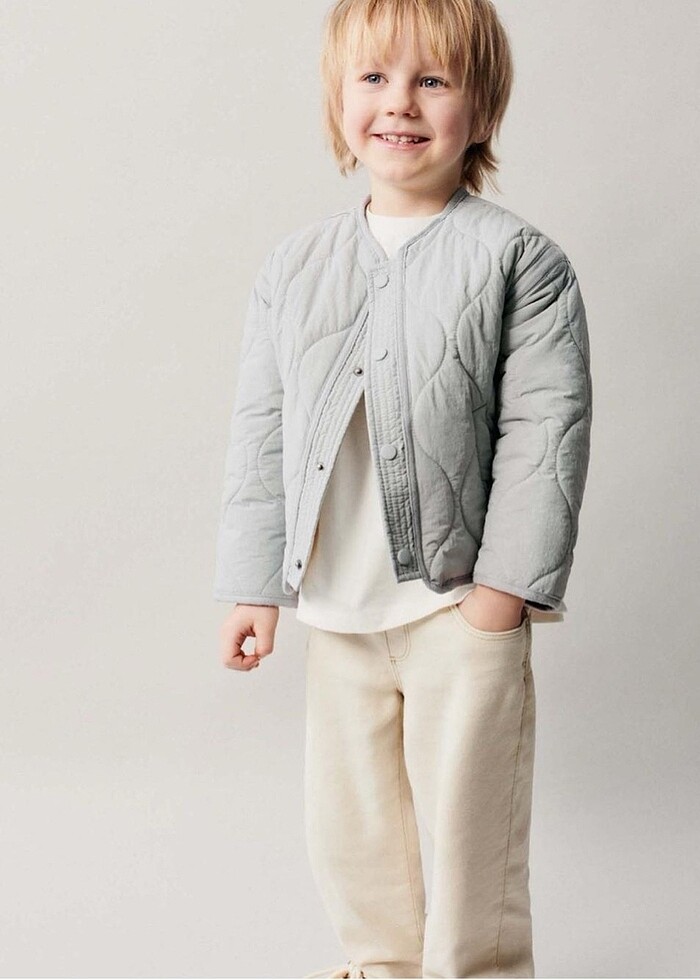 Zara Çocuk Şişme Mont - Görsel 5