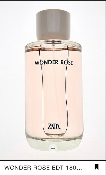 Zara Wonder Rose 180 ml.