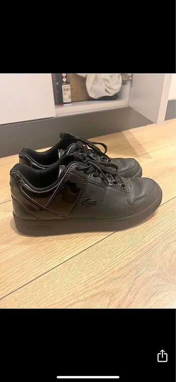 38 Beden siyah Renk Lacoste Sneaker